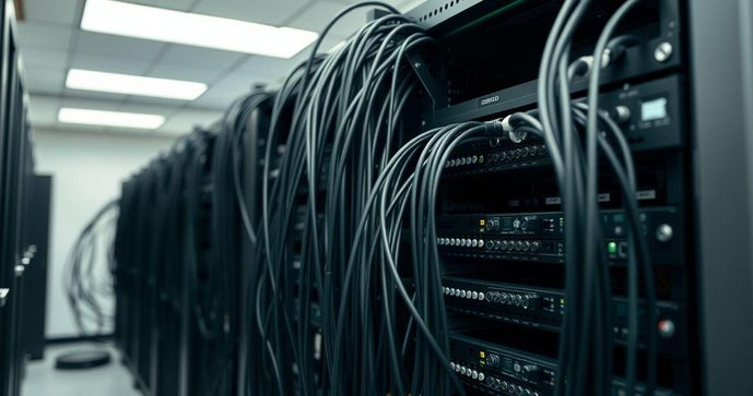 Guia Completo de Cabos para Rack: Como Escolher e Organizar com Eficiência Guia Completo de Cabos para Rack: Como Escolher e Organizar com Eficiência