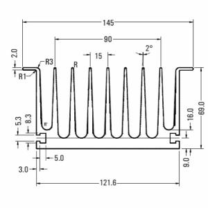 Dissipador BR-2400 Dissipador BR-2400