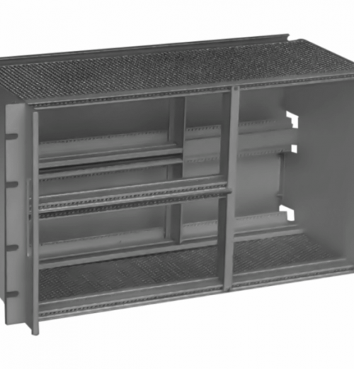 Sub-Bastidor SR-700 - 6U de Altura - Misto 2 x 3U + 6U Sub-Bastidor SR-700 - 6U de Altura - Misto 2 x 3U + 6U