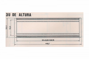 Caixa C-700 - 3U de Altura Caixa C-700 - 3U de Altura