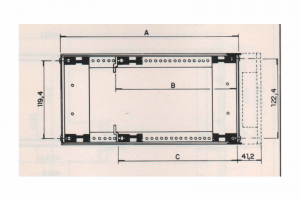 Caixa C-700 - 3U de Altura Caixa C-700 - 3U de Altura