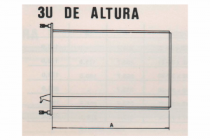 Módula M-700 - 3U de Altura Módula M-700 - 3U de Altura