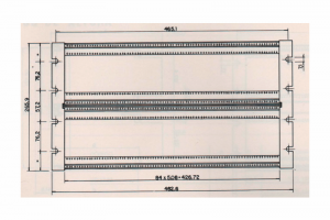Sub-Bastidor SR-700 - 6U de Altura - Duplo 3U Sub-Bastidor SR-700 - 6U de Altura - Duplo 3U