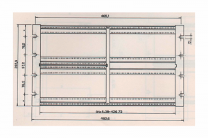 Sub-Bastidor SR-700 - 6U de Altura - Misto 2 x 3U + 6U Sub-Bastidor SR-700 - 6U de Altura - Misto 2 x 3U + 6U